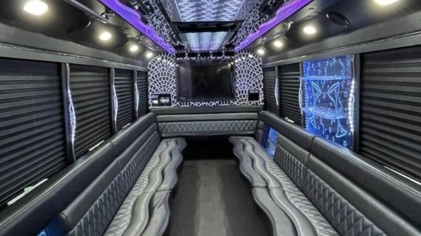 aurora 20 passenger party bus