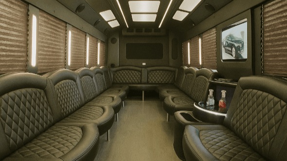 joliet 28 passenger party bus rental